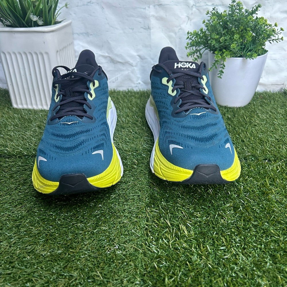Hoka One One Arahi 6 blue graphite men Size 10D NEW - Picture 10 of 17